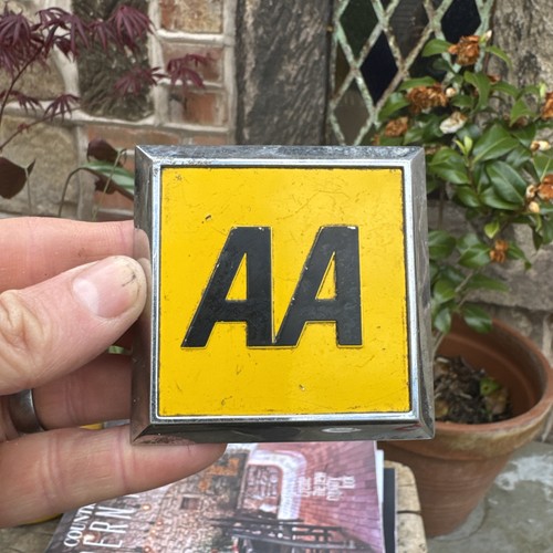 Vintage square car - aa,