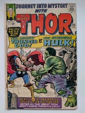 Journey into Mystery 112 1965 Key Hulk Vs Thor Silver Age Battle Cover 