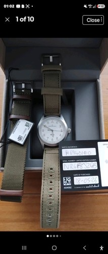 Hamilton khaki field quartz - field,