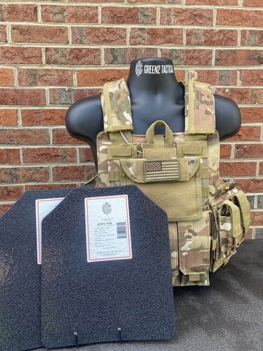 Multicam tactical vest plate - multicam,
