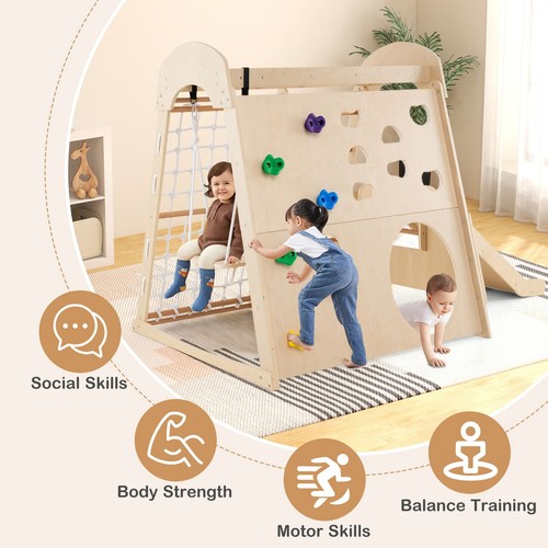 Indoor jungle gym wooden - indoor,