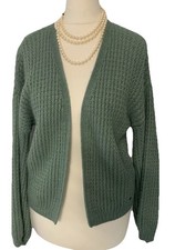 Ladies Fat Face Size 6 Waterfall Cardigan Jade
