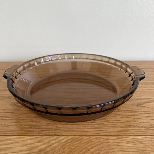 Vintage pyrex smoked brown - vintage,
