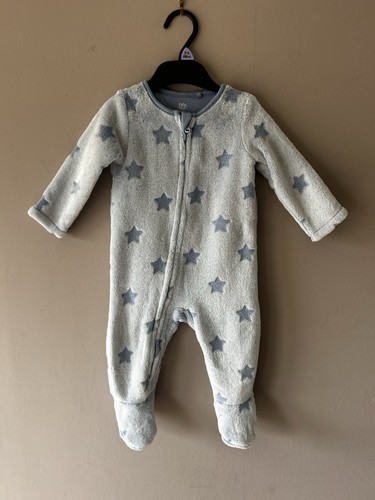 Baby boys fleece sleepsuit - baby,