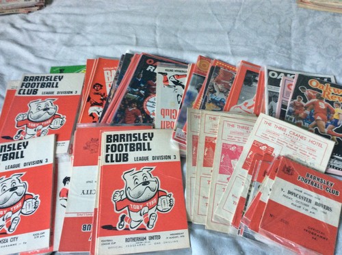 Barnsley home programmes - 90,