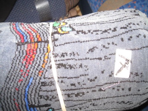 Moquette fabric train - fabric,
