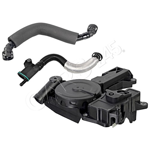 Black plastic crankcase - plastic,