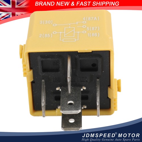 Pin yellow relay - relay, 12v