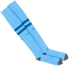 MANCHESTER CITY FOOTBALL SOCKS HOME PUMA  KIDS SIZE  12-2 UK 31-34 EU