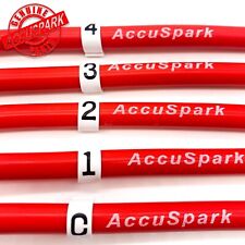AccuSpark HT Lead Cable Number Set 1 - 4 Including Coil marker  7 & 8 mm