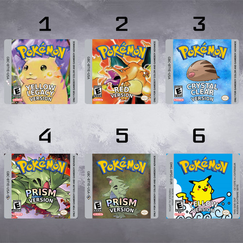 Gameboy cartridge labels - gameboy,