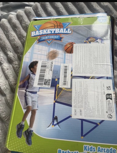 Arcade basketball game set - basketball,