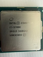 Intel Core i7 9700K - 3.6 GHz