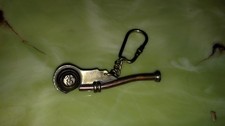 BOSUN WHISTLE BRASS & COPPER WITH ANCHOR BOATSWAIN ROYAL NAVY A VERY NICE GIFT