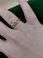 Gold Plated Animal Lion King