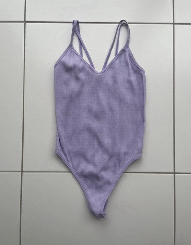 Maxx purple ribbed bodysuit - tk,