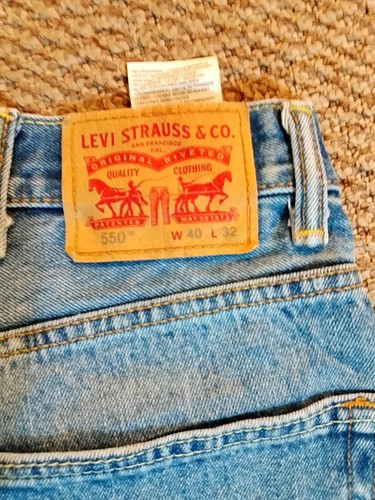 Levi 550 men jeans blue - men's,