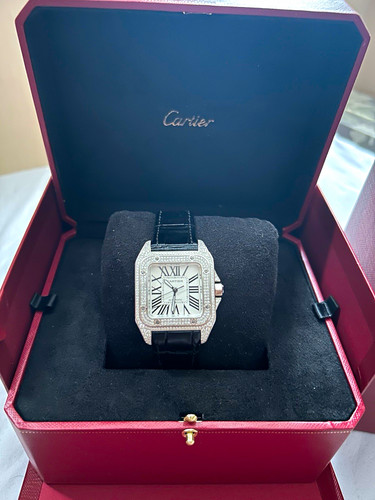 Cartier santos 100 ref - santos, 2740