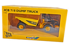 Britains 2003 40514 JCB 718 Dump Truck Diecast Model Yellow Color Boxed.