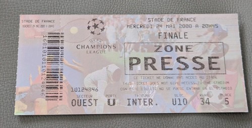 Ticket 2000 champions - champions, league