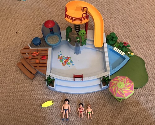 Playmobil swimming pool 4858 - ,