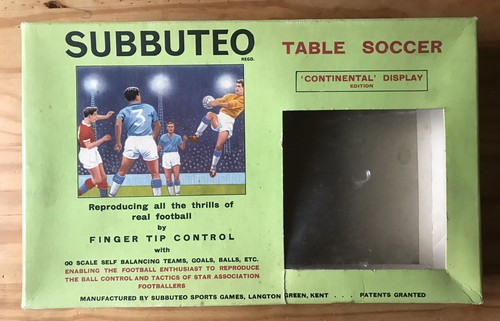 Vintage subbuteo table soccer - subbuteo,