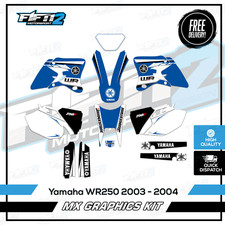 Mid Range 2003-2004 YAMAHA WR 250 GRAPHICS KIT DECALS STICKERS 250F WR250F