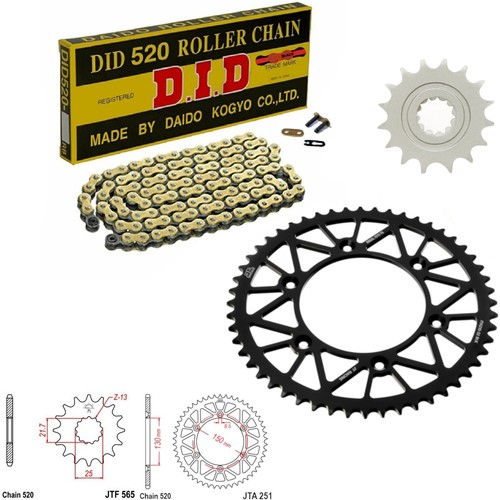 Wr400 chain and - f,