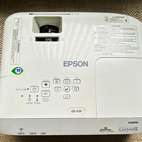 Epson x39 white lcd - white, desktop
