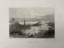 1842 Antique Print; Devenish