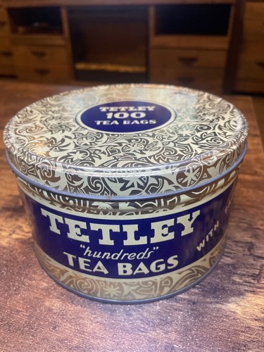 Vintage tetley 100 tea bags - vintage,