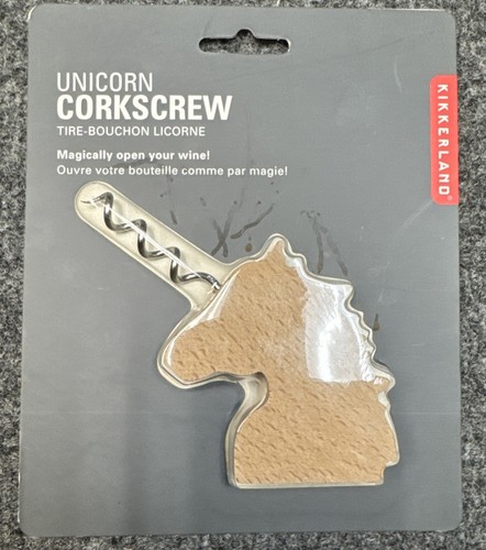 Unicorn corkscrew wine bottle - unicorn,