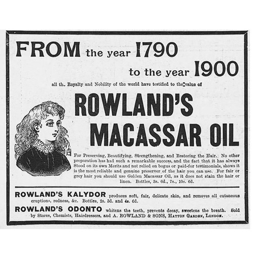 Rowlands macassar oil - rowlands,