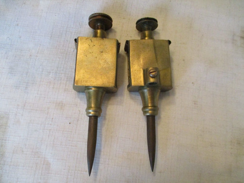 Vintage set brass trammels - vintage,