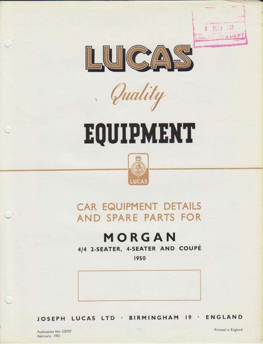 Morgan and 4 - 4, seater