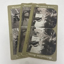 Lot 3 Stereo View Cards