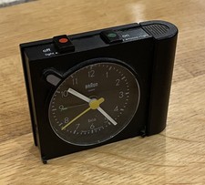 Vintage Braun 871-B Analogue World Quartz Alarm Clock Made In Germany