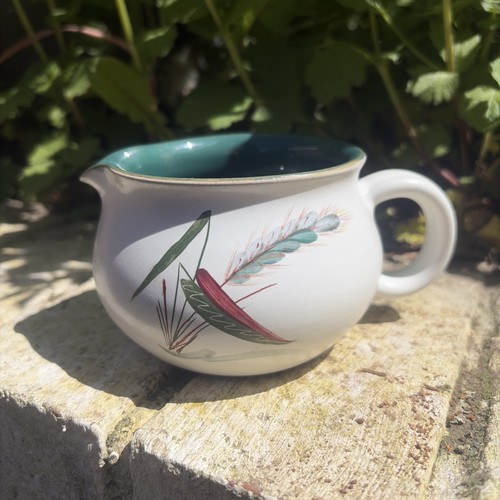 Denby greenwheat milk jug - greenwheat,