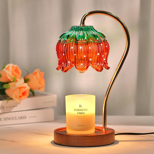 Strawberry candle warmer - candle, lamp