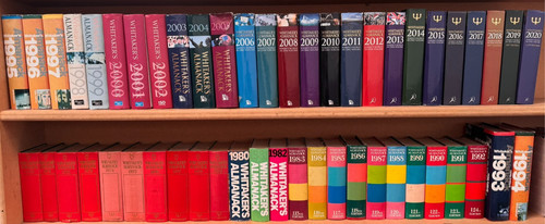 Whitaker almanac books - 51,