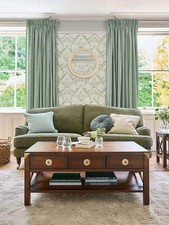 Laura Ashley Balmoral 3-Drawer Coffee Table, Dark Chestnut