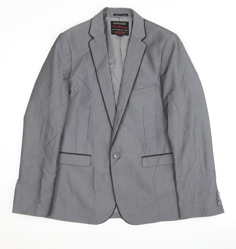 Next boys grey suit jacket - jacket,, 12