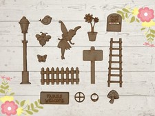 MDF Pack Wooden Fairy Door