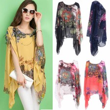 Lagenlook Chiffon Blouse Plus