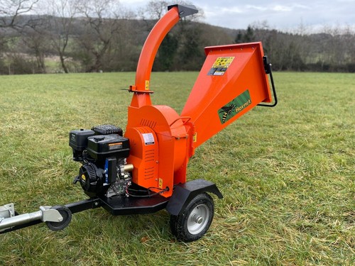Petrol wood shredder - petrol,