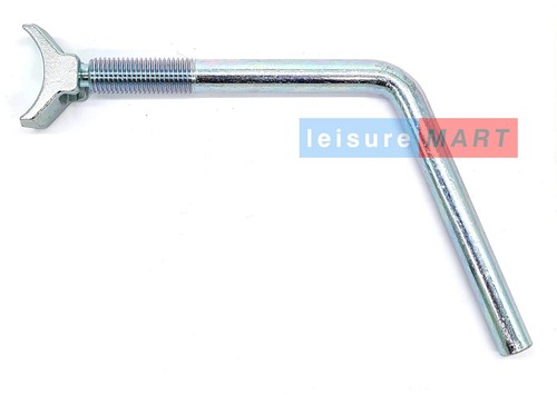 Extended jockey wheel clamp - extended,