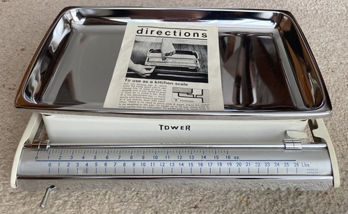 Vintage tower white enamel - white,