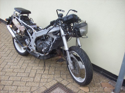 Suzuki rgv125 rear - rgv125, wheel