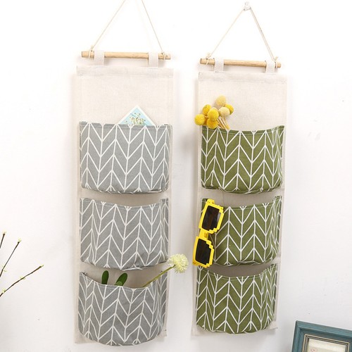 Pockets cotton linen hanging - 3,