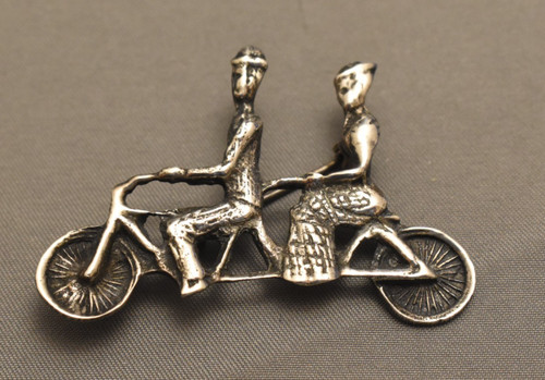 Vintage sterling silver tandem - vintage,